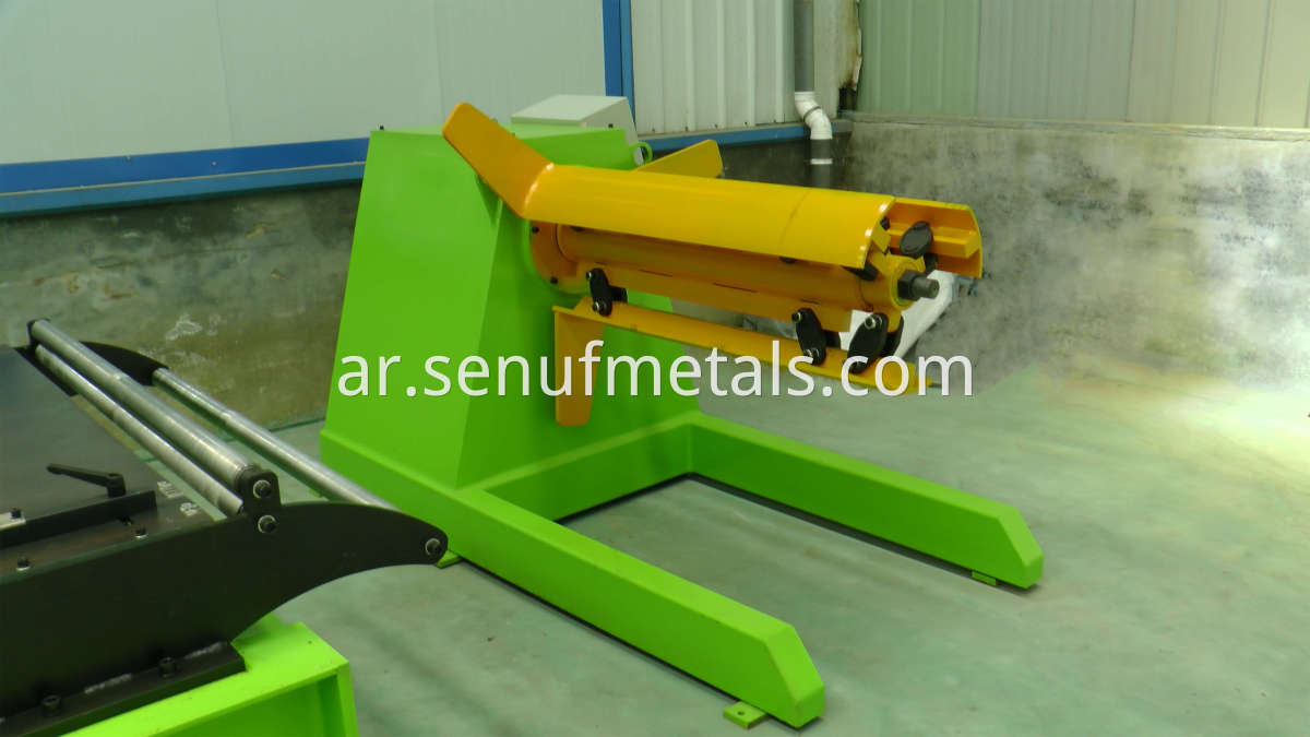 5 tons hydraulic decoiler